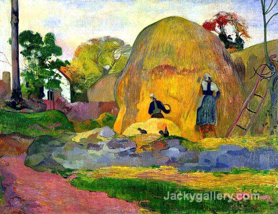 Golden Harvest by Paul Gauguin paintings reproduction